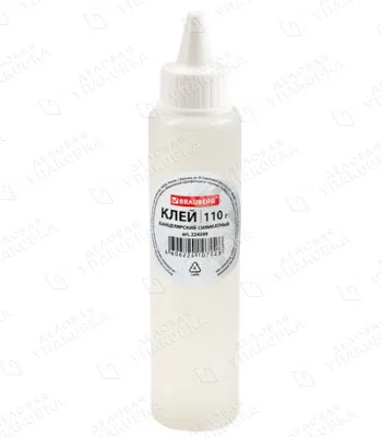Клей силикатный Classic 110 гр. канцелярский BRAUBERG 224599