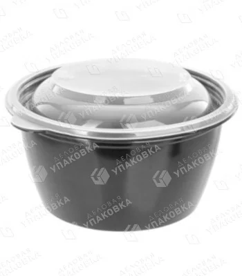 Миска ПР-МС 501 500 мл цвет черный  (уп. 540 шт)