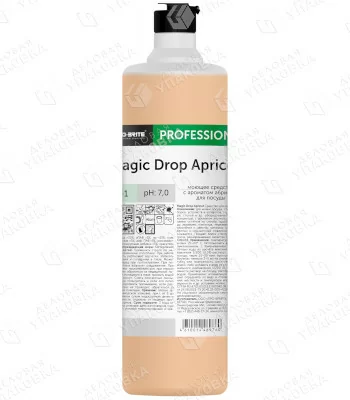 Моющее средство для посуды с ароматом абрикоса Magic Drop Apricot - 1л / PRO-BRITE 173-1 [1/10]