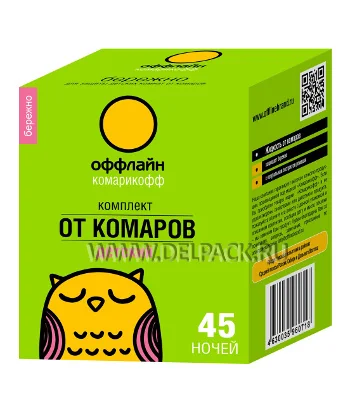 Жидкость от комаров КОМАРОФФ 30 мл/45 ночей