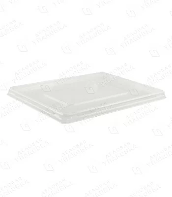 Крышка плоская к салатнику 1000 мл 200/220х140/160х55 [1/50/6]