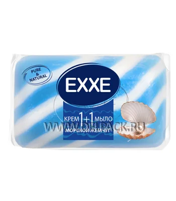Крем - мыло туалетное EXXE Морской жемчуг 80гр [1/72]