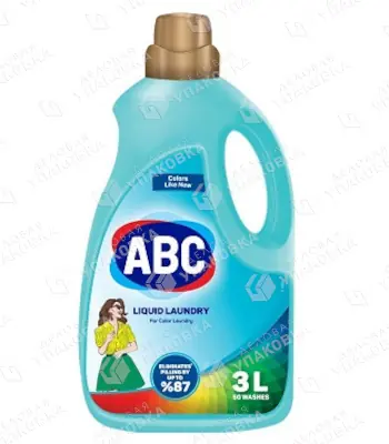 Гель для стирки цветного белья 3 л ABC