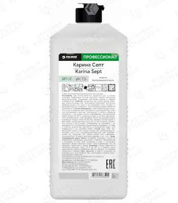 Мыло жидкое Karina Sept бактерицидное - 1 л / PRO-BRITE 187-1E [1/10]*