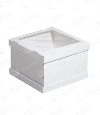 Короб HANDLE BOX I WINDOW WHITE 280*280*200 мм 3-комп. [1/25]