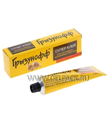 Клей от грызунов и насекомых (туба 135 гр) ГРЫЗУНОФФ*