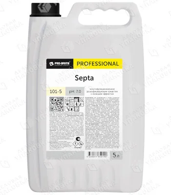 Дезинфицирующее средство SEPTA - 5 л / PRO-BRITE 101-5 [1/4]