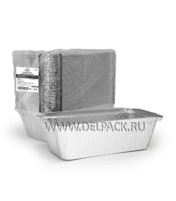 Формы алюминиевые прям. 2235 мл 313х213х44 мм / ГОРНИЦА 402-679 (уп. 25 шт) [1/12]