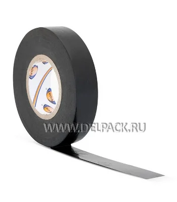 Изолента Черная / 19мм / 20м / AVIORA 305-030 [10/100]