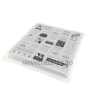 Бумага оберточная ГАЗЕТА 305х305 108-024 (уп. 500 шт) [1/6]