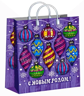 НГ Сумочка из мягкого пластика Диковинка / L (30х40х10) ИП
