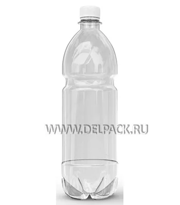 Бутылка 1,5 бесцветная 28 мм с пробкой (уп. 54 шт)