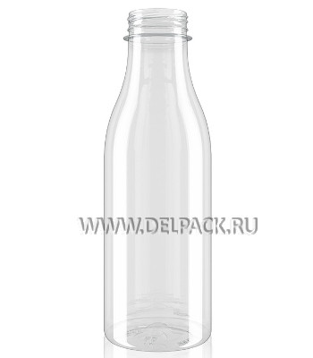 Бутылка 0,5 бесцветная 38 мм без пробки (уп. 126 шт)