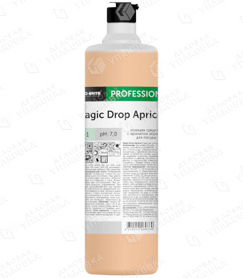 Моющее средство для посуды с ароматом абрикоса Magic Drop Apricot - 1л / PRO-BRITE 173-1 [1/10]