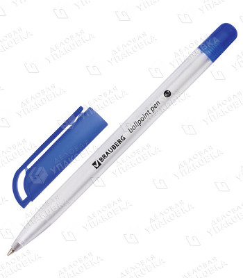 Ручка шариковая масляная BRAUBERG OILIV PEN 0,7мм Синяя 141476