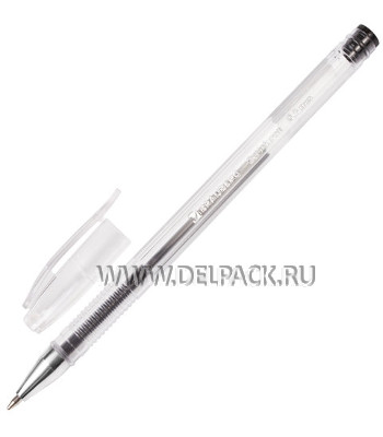 Ручка гелевая BRAUBERG JET 0,5мм Черная 141018