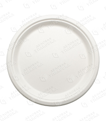 Тарелка круглая 230 мм Белая ЭКО [50/900]