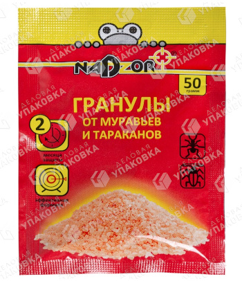 Гранулы от муравьев 50гр NADZOR GRAN123