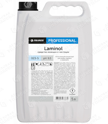 Концентрат для мойки паркета и ламината низкопенный LAMINOL - 5л / PRO-BRITE 023-5 [1/4]