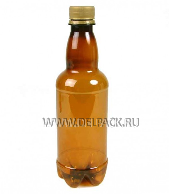 Бутылка 1,0 коричневая 28 мм + пробка (уп. 64 шт)