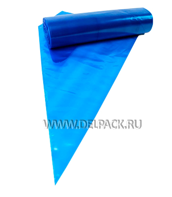 Мешок кондитерский 61 см (уп. 100 шт) XL Синий*