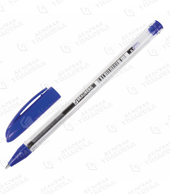 Ручка шариковая масляная BRAUBERG RITE OIL 0,7мм Синяя 141702