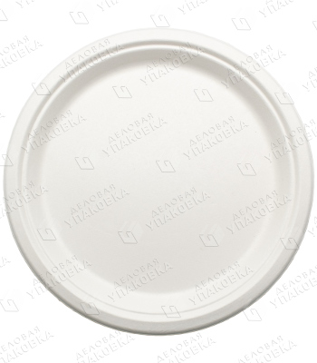 Тарелка круглая 260 мм Белая ЭКО [50/1000]